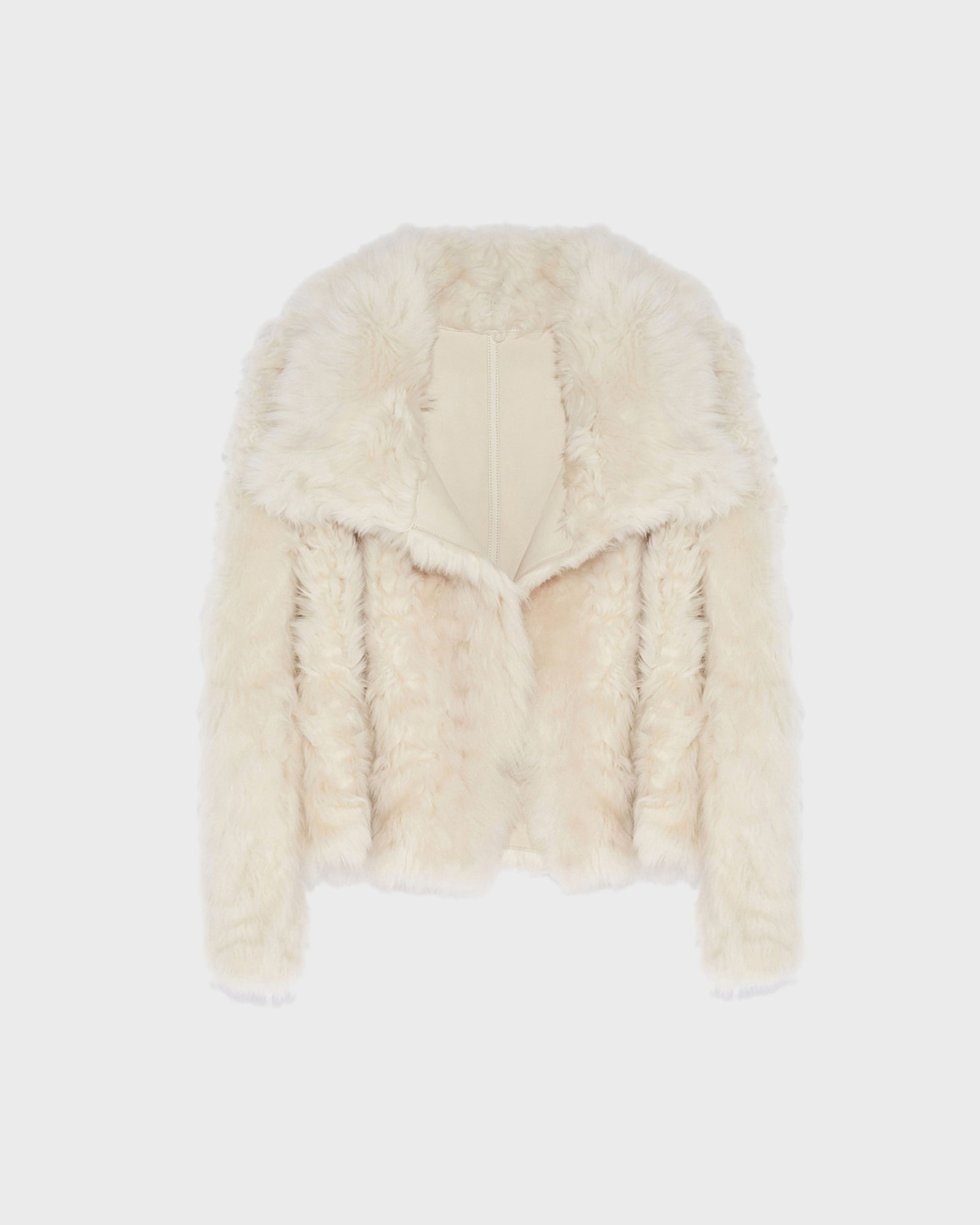 Short jacket in Toscana lambskin -Yves Salomon