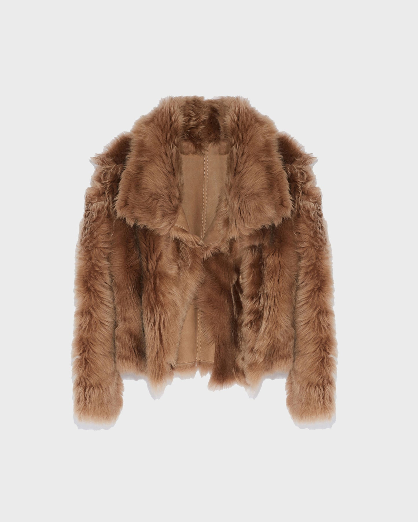 Short jacket in Toscana lambskin -Yves Salomon