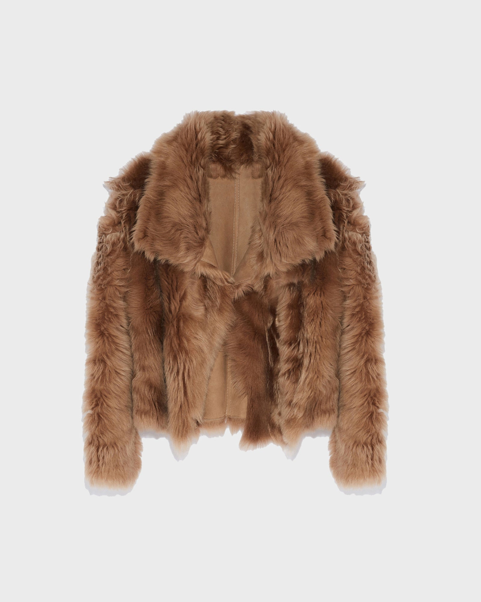 Short jacket in Toscana lambskin -Yves Salomon
