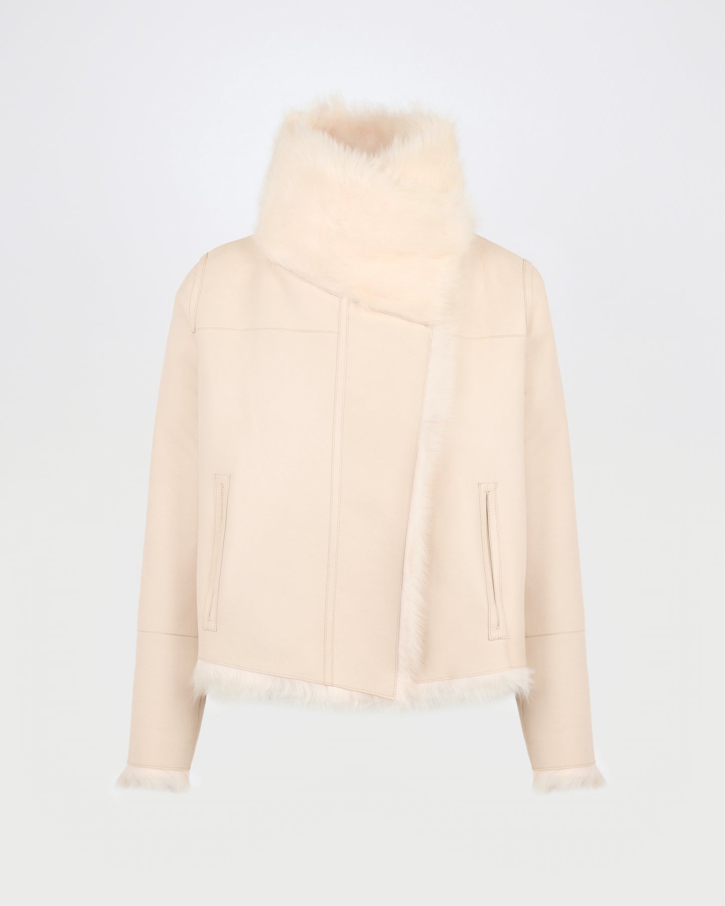 Short jacket in Toscana lambskin - Yves Salomon - New Fall/Winter Collection