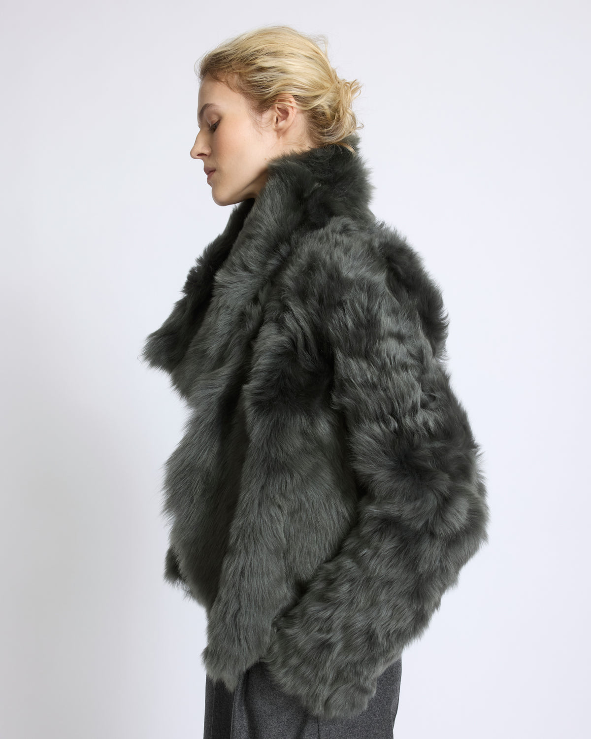 Short jacket in Toscana lambskin - Yves Salomon - New Fall/Winter Collection