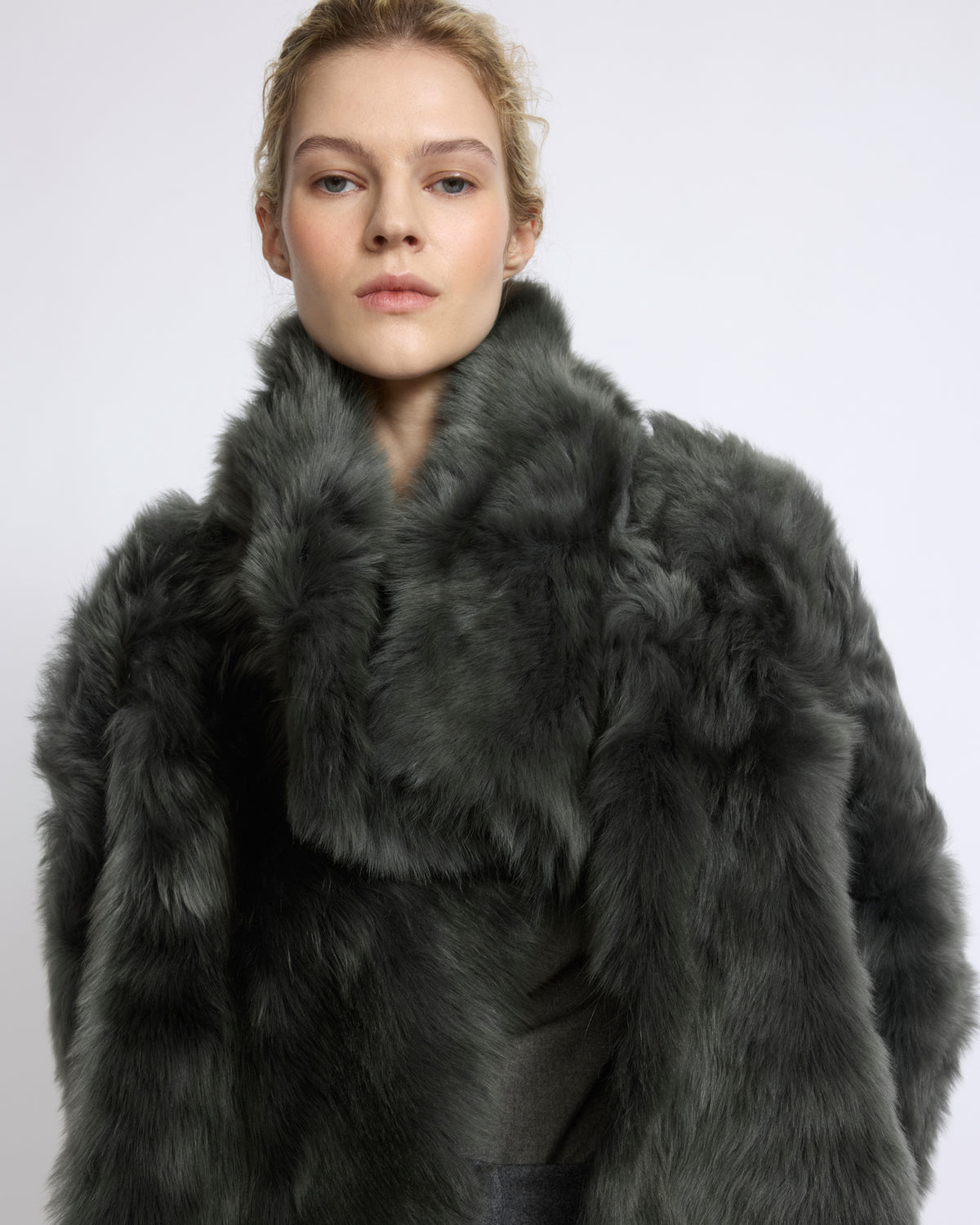 Short jacket in Toscana lambskin - Yves Salomon - New Fall/Winter Collection