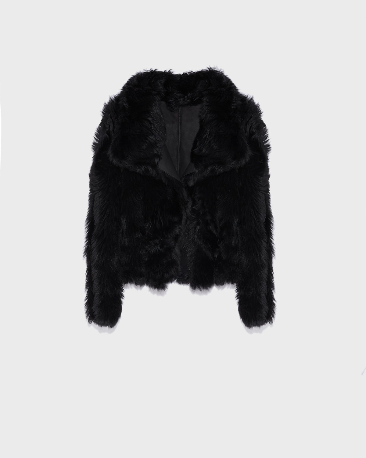 Short jacket in Toscana lambskin -Yves Salomon