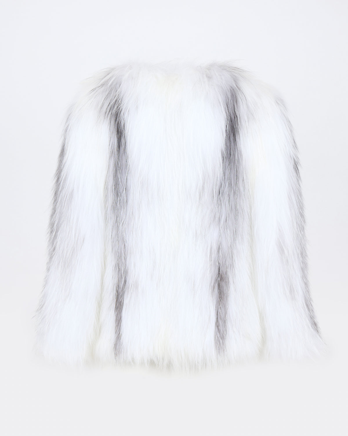Knitted short fox fur jacket - Yves Salomon - New Fall/Winter Collection