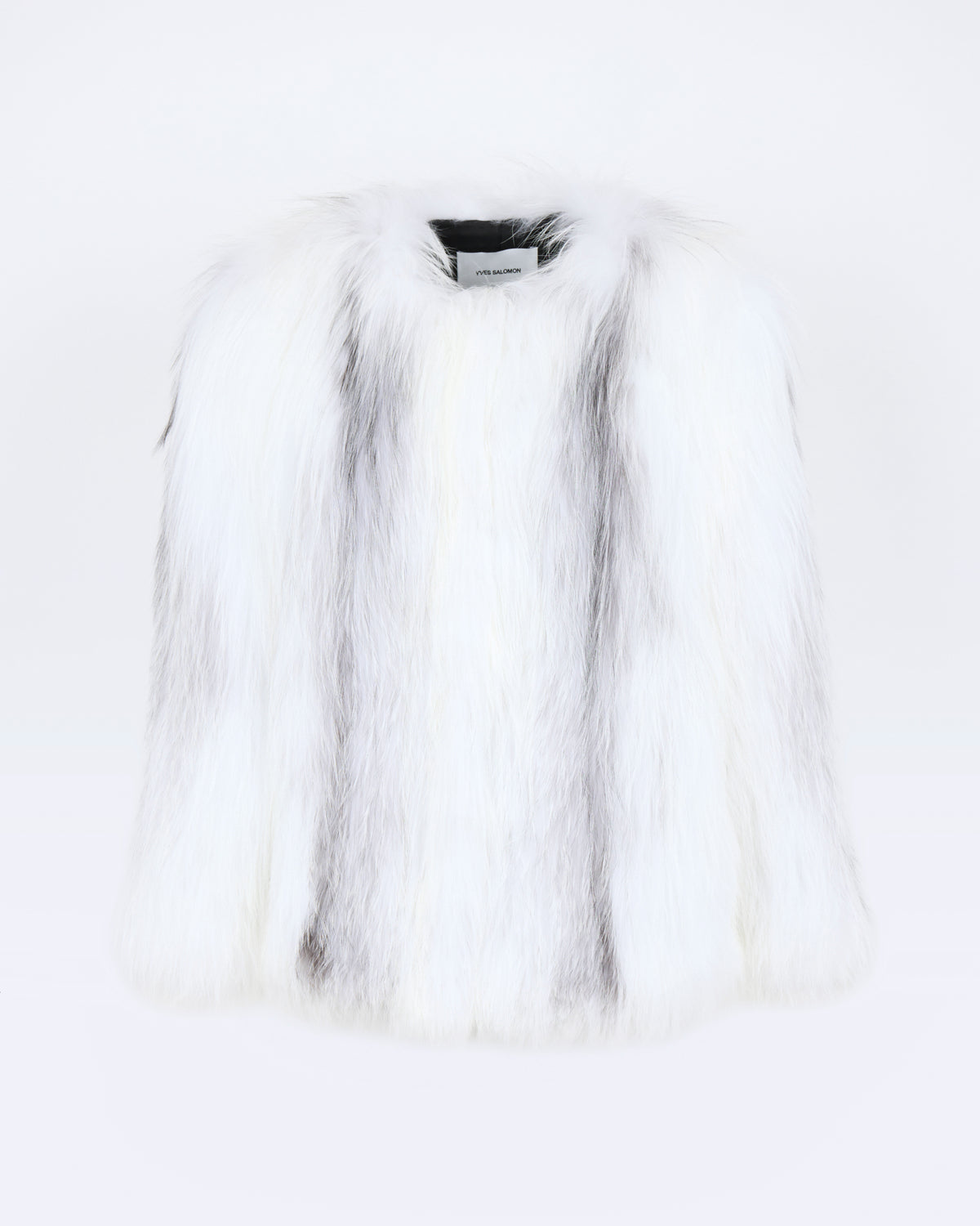 Knitted short fox fur jacket - Yves Salomon - New Fall/Winter Collection