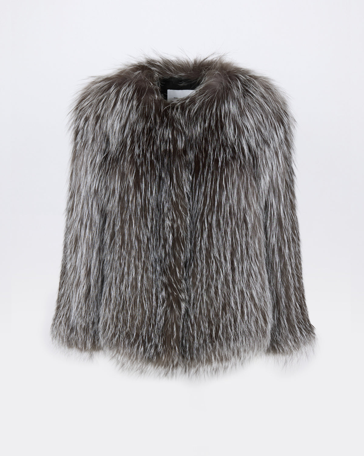 Knitted short fox fur jacket - Yves Salomon - New Fall/Winter Collection