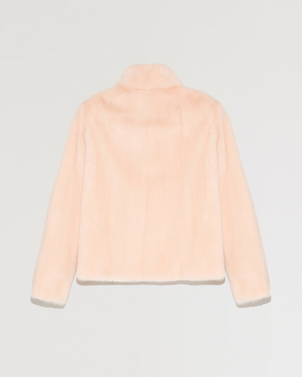 Short mink fur jacket-Yves Salomon-Winter sale & boxing day