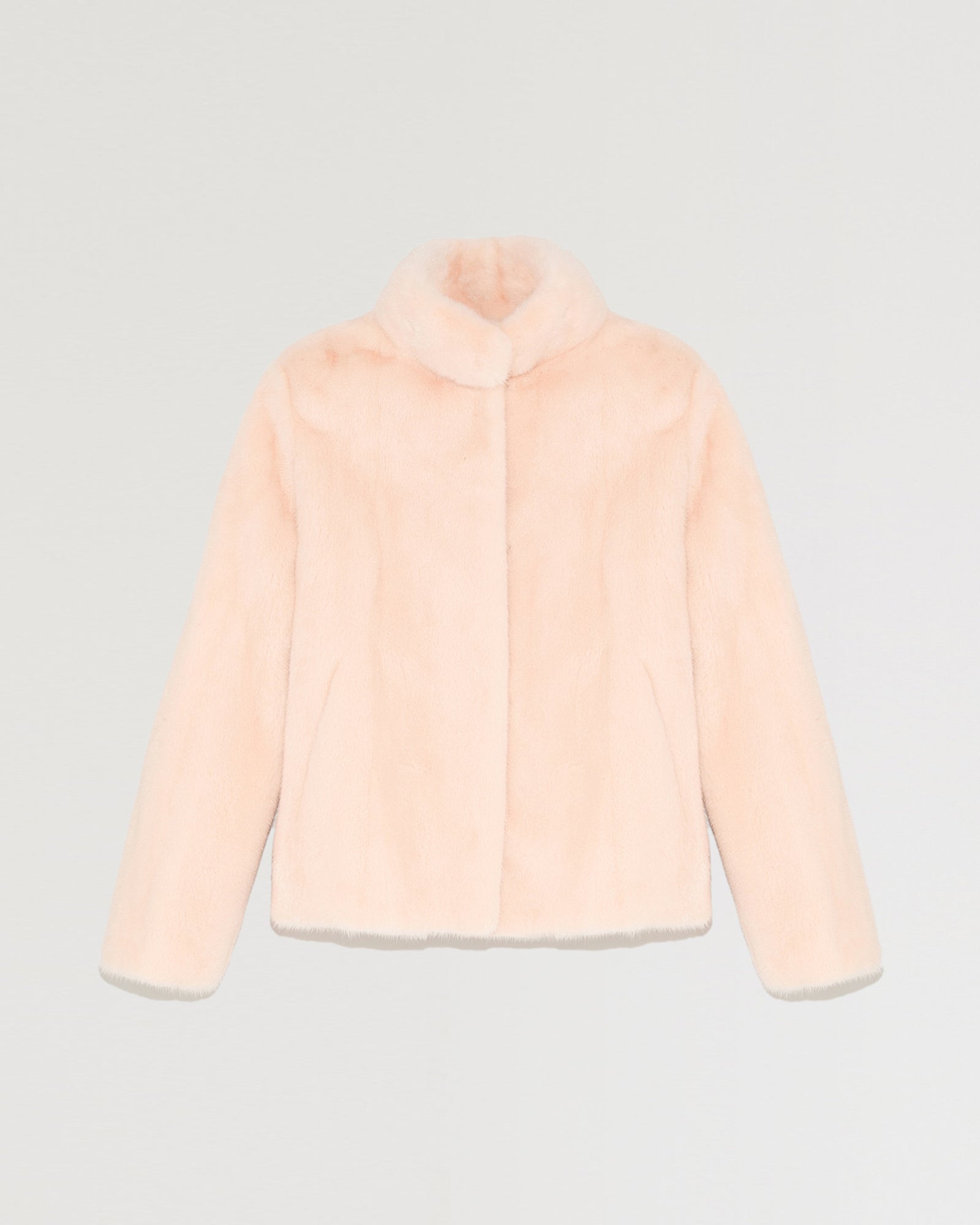 Short mink fur jacket-Yves Salomon-Winter sale & boxing day