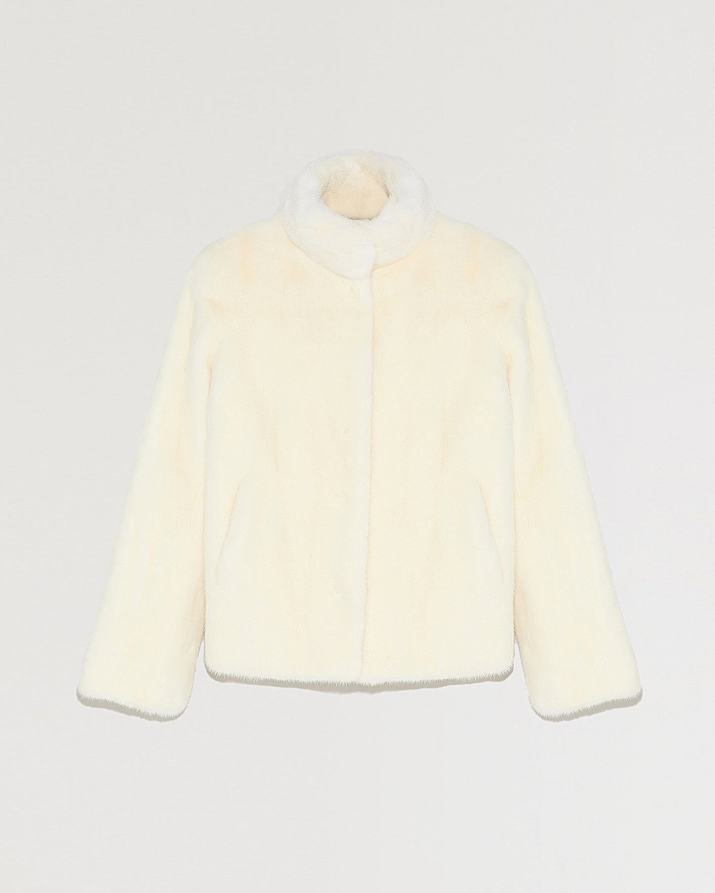 Short mink fur jacket-Yves Salomon-Winter sale & boxing day