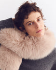 Fox fur scarf