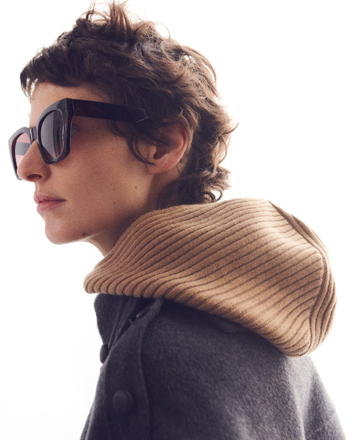100% cashmere knit balaclava - Yves Salomon - New Fall Winter Collection