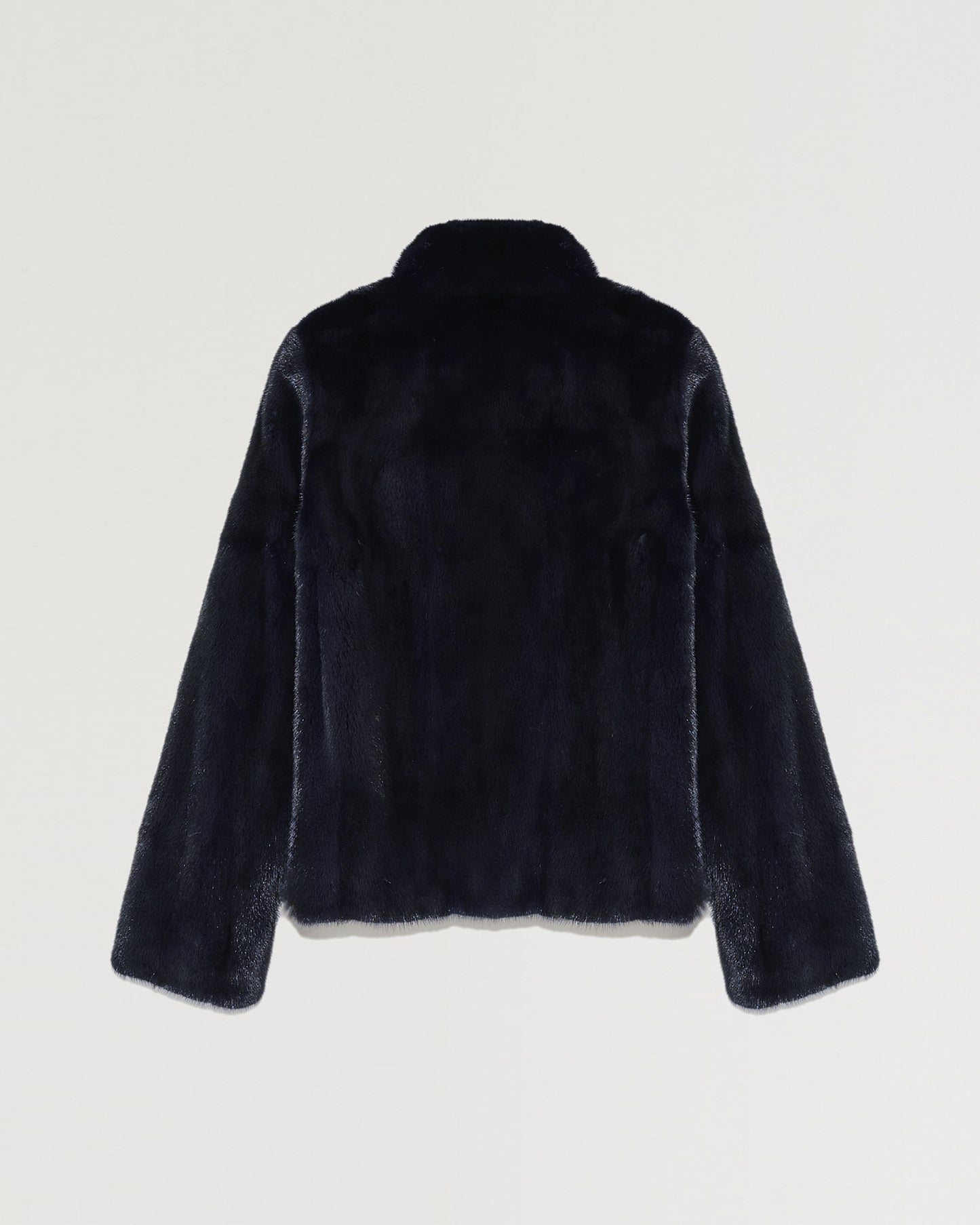 Short mink fur jacket-Yves Salomon-Winter sale & boxing day