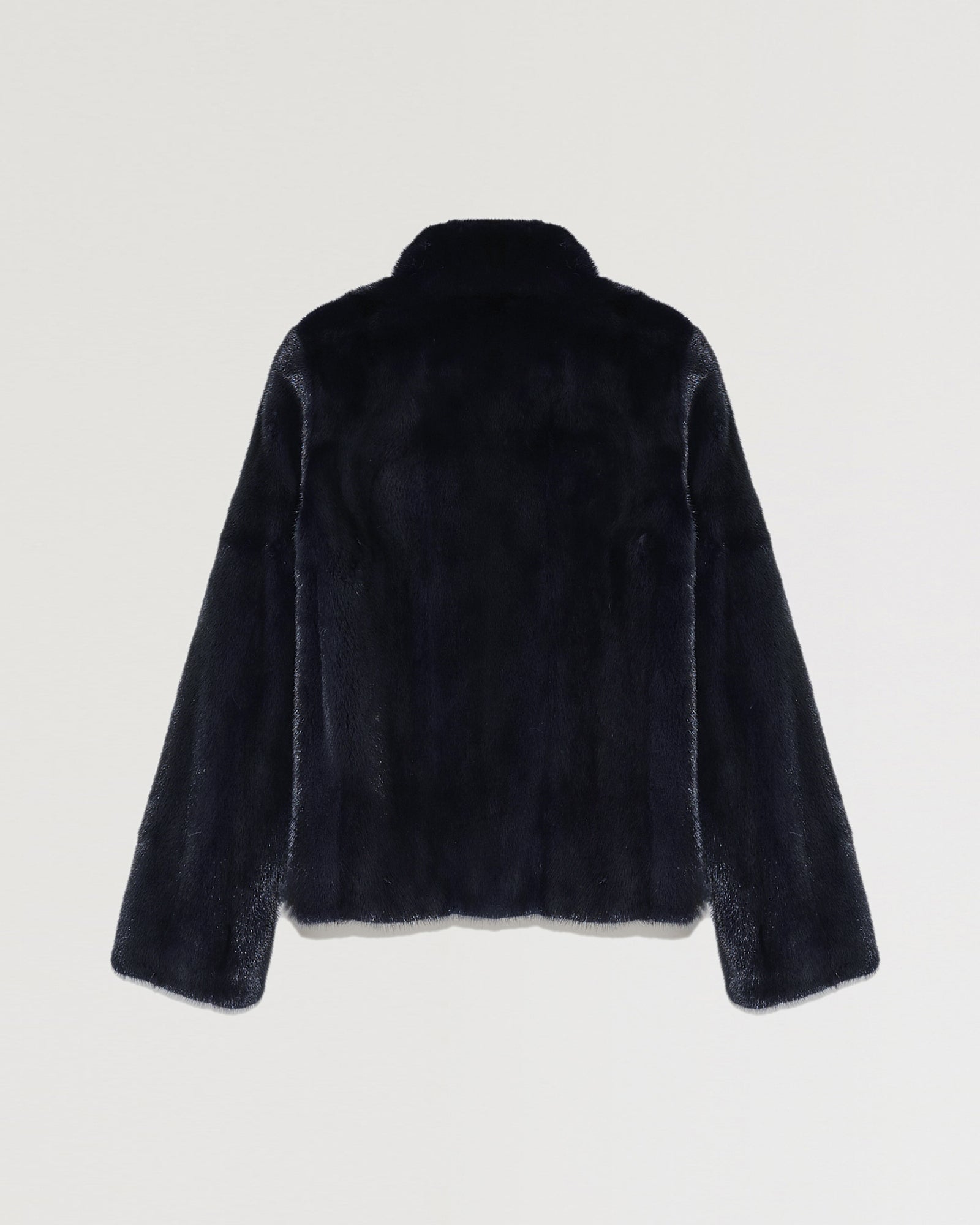 Short mink fur jacket-Yves Salomon-Winter sale & boxing day