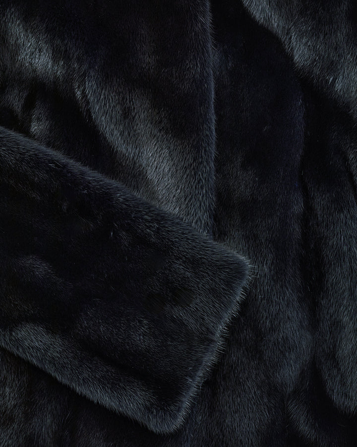 Short mink fur jacket-Yves Salomon-Winter sale & boxing day