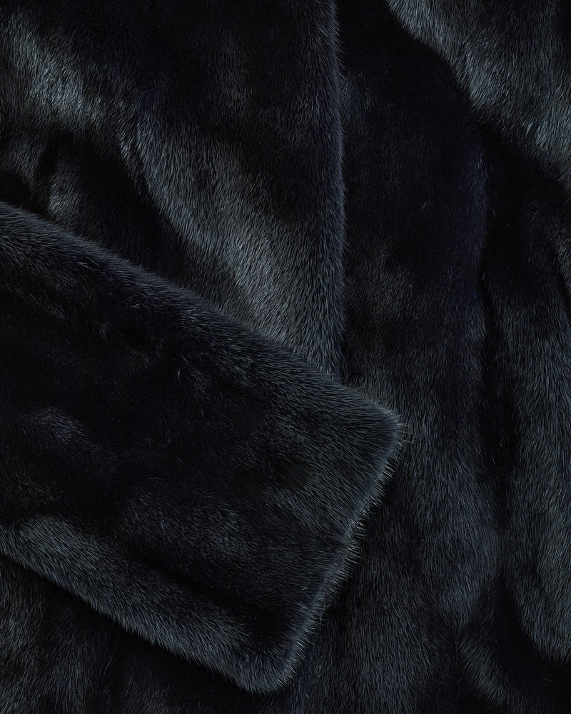 Short mink fur jacket-Yves Salomon-Winter sale & boxing day