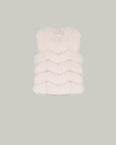 Fox fur gilet
