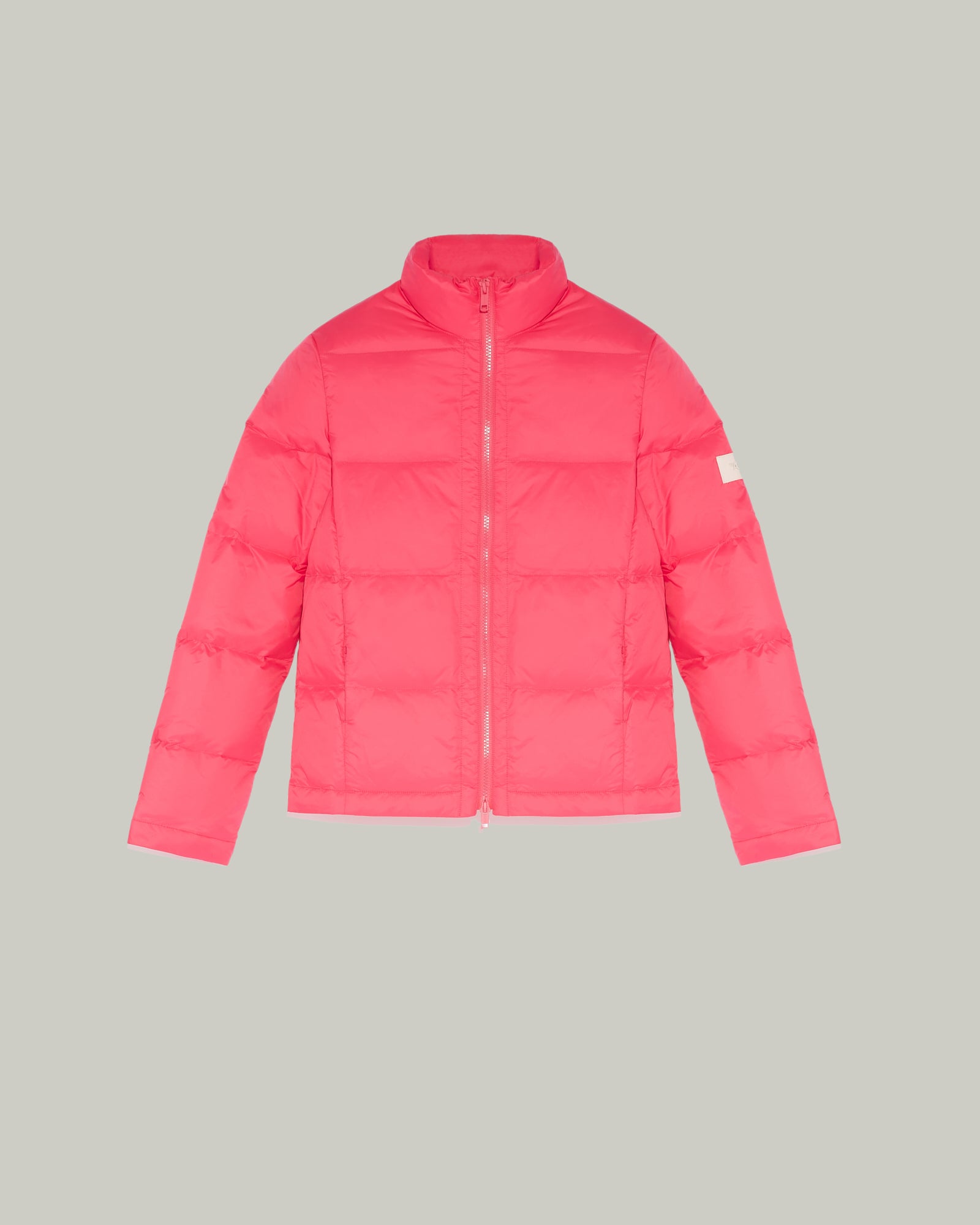 Black Friday 2025- Short and foldable light down jacket with integrated transport pocket - pink -Yves Salomon