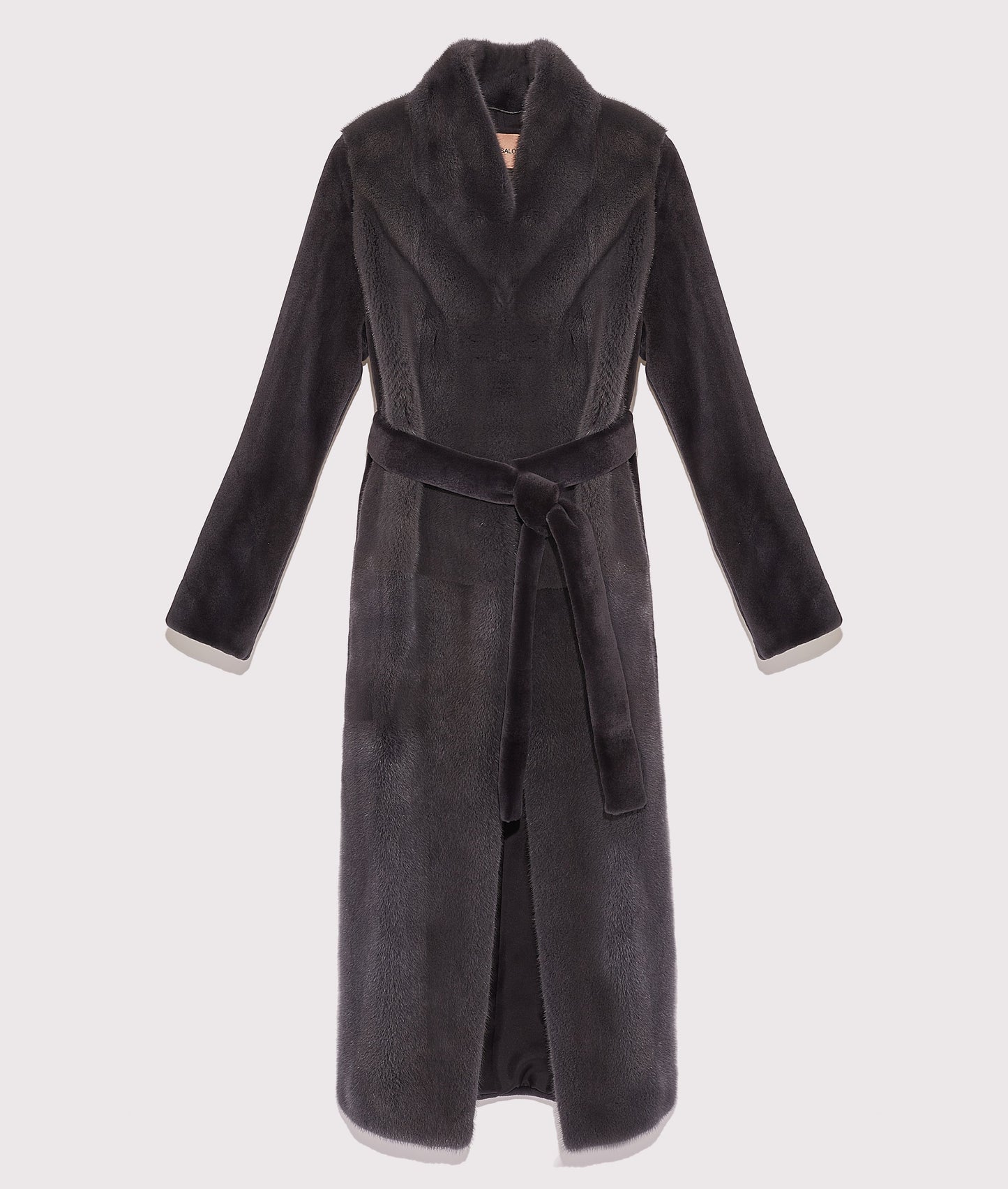Long mink coat -Yves Salomon