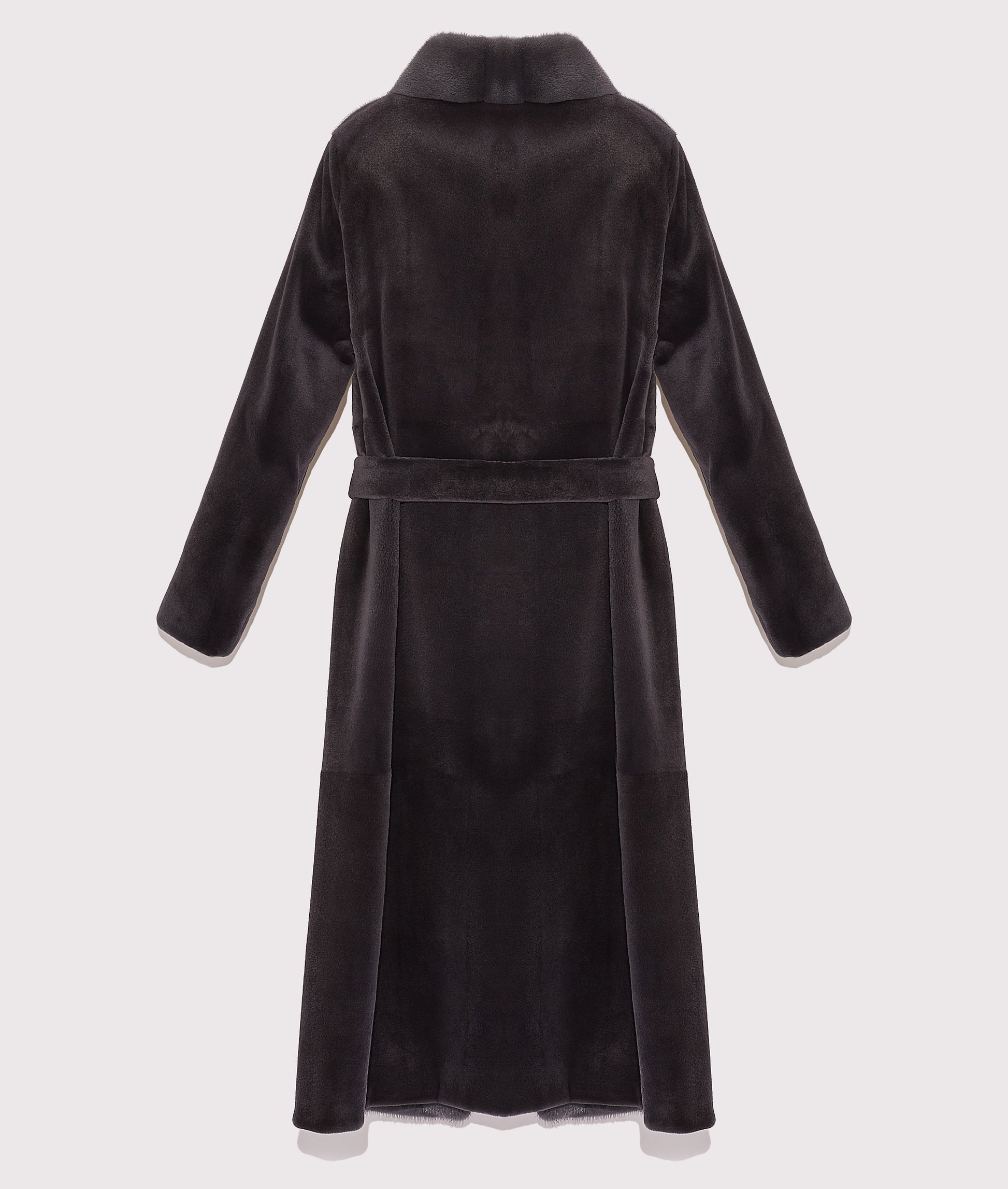 Long mink coat -Yves Salomon